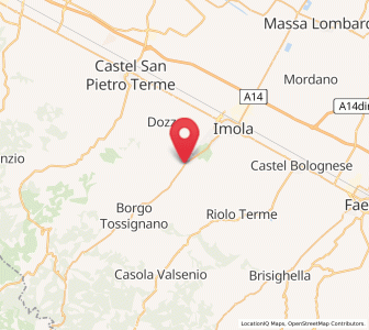 Map of Ponticelli, Emilia-Romagna