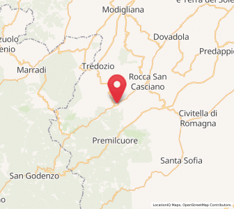 Map of Portico e San Benedetto, Emilia-Romagna