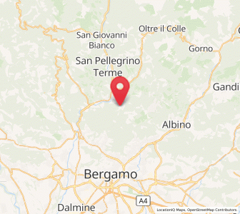 Map of Poscante, Lombardy