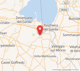 Map of Pozzolengo, Lombardy