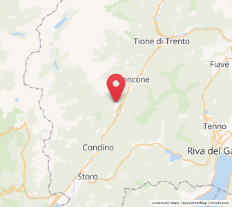 Map of Praso, Trentino-Alto Adige