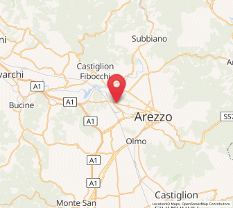 Map of Pratantico-Indicatore, Tuscany