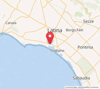 Map of Prato di Coppola, Lazio