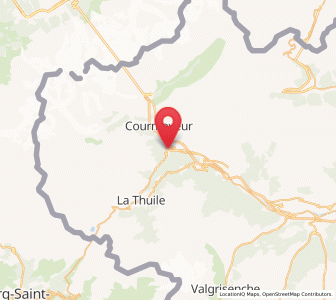 Map of Pré-Saint-Didier, Aosta Valley