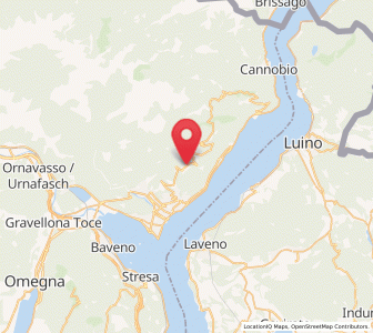 Map of Premeno, Piedmont