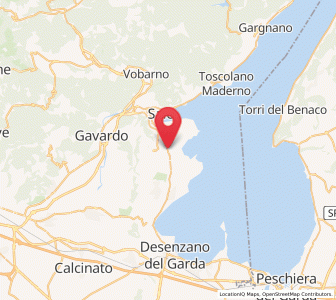 Map of Raffa, Lombardy