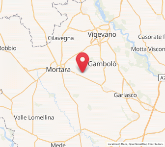 Map of Remondò, Lombardy