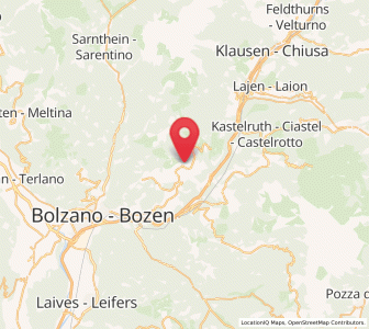 Map of Renon, Trentino-Alto Adige