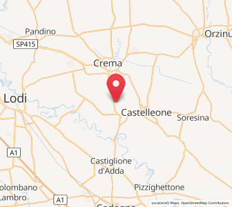 Map of Ripalta Guerina, Lombardy