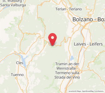 Map of Ruffrè, Trentino-Alto Adige