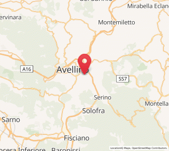 Map of Sabina, Campania