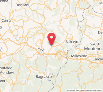 Map of Sale San Giovanni, Piedmont
