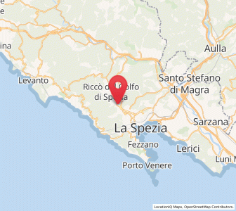 Map of San Benedetto, Liguria