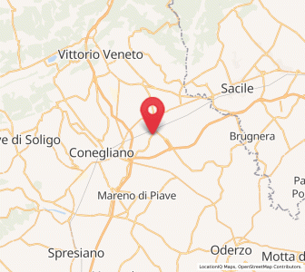 Map of San Fior di Sotto, Veneto