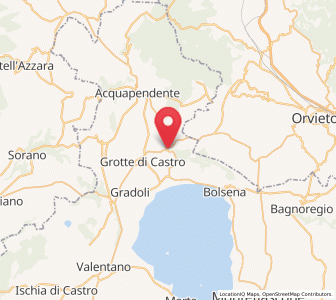 Map of San Lorenzo Nuovo, Lazio