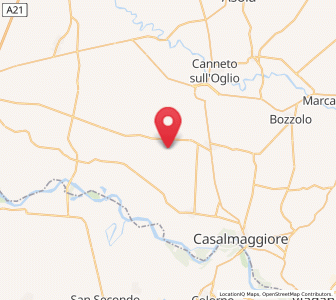 Map of San Martino del Lago, Lombardy