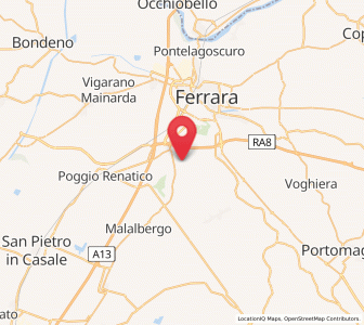 Map of San Martino, Emilia-Romagna