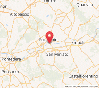 Map of San Pierino, Tuscany