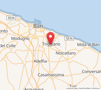 Map of San Pietro, Apulia