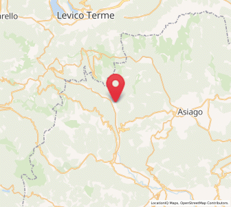 Map of San Pietro Valdastico, Veneto