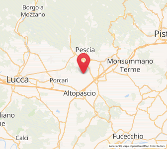 Map of San Salvatore, Tuscany