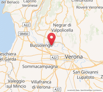 Map of San Vito al Mantico, Veneto