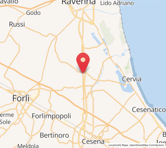 Map of San Zaccaria, Emilia-Romagna