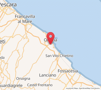 Map of Santa Lucia, Abruzzo