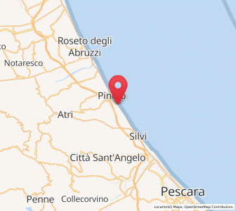 Map of Santa Maria a Valle, Abruzzo