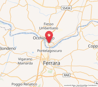Map of Santa Maria Maddalena, Veneto