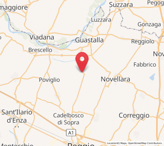 Map of Santa Vittoria, Emilia-Romagna