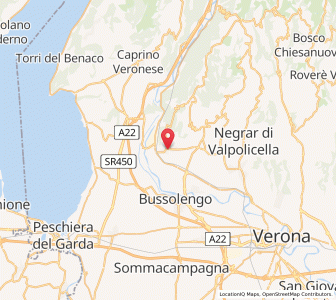 Map of Sant'Ambrogio di Valpolicella, Veneto