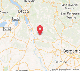 Map of Sant'Antonio, Lombardy