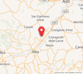 Map of Sant'Antonio, Piedmont