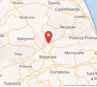 Map of Sant'Egidio, The Marches