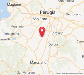 Map of Sant'Enea, Umbria