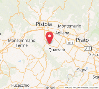 Map of Santonuovo, Tuscany
