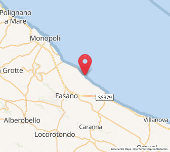 Map of Savelletri, Apulia