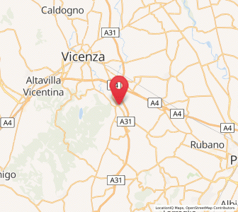 Map of Secula, Veneto