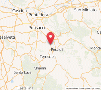 Map of Selvatelle, Tuscany