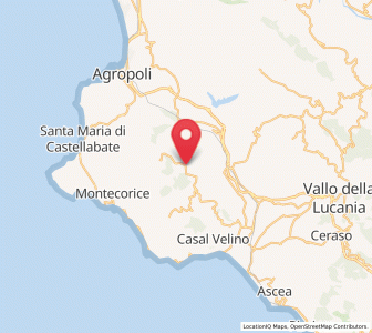 Map of Sessa Cilento, Campania