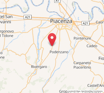 Map of Settima, Emilia-Romagna
