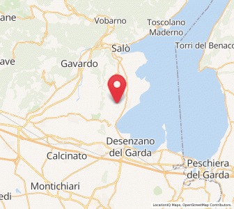 Map of Soiano, Lombardy