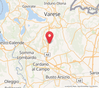 Map of Solbiate Arno, Lombardy