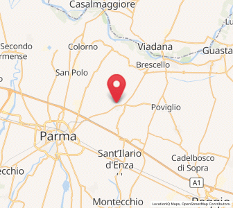 Map of Sorbolo, Emilia-Romagna