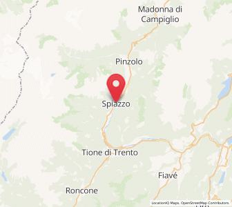 Map of Spiazzo, Trentino-Alto Adige