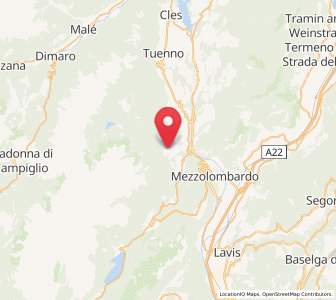 Map of Sporminore, Trentino-Alto Adige