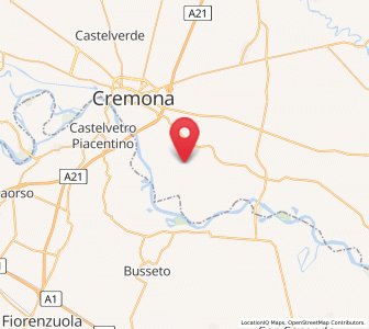 Map of Stagno Lombardo, Lombardy
