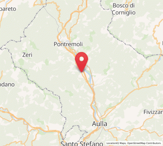 Map of Stallone-Talavorno, Tuscany