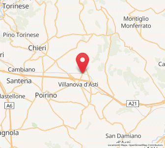 Map of Stazione, Piedmont